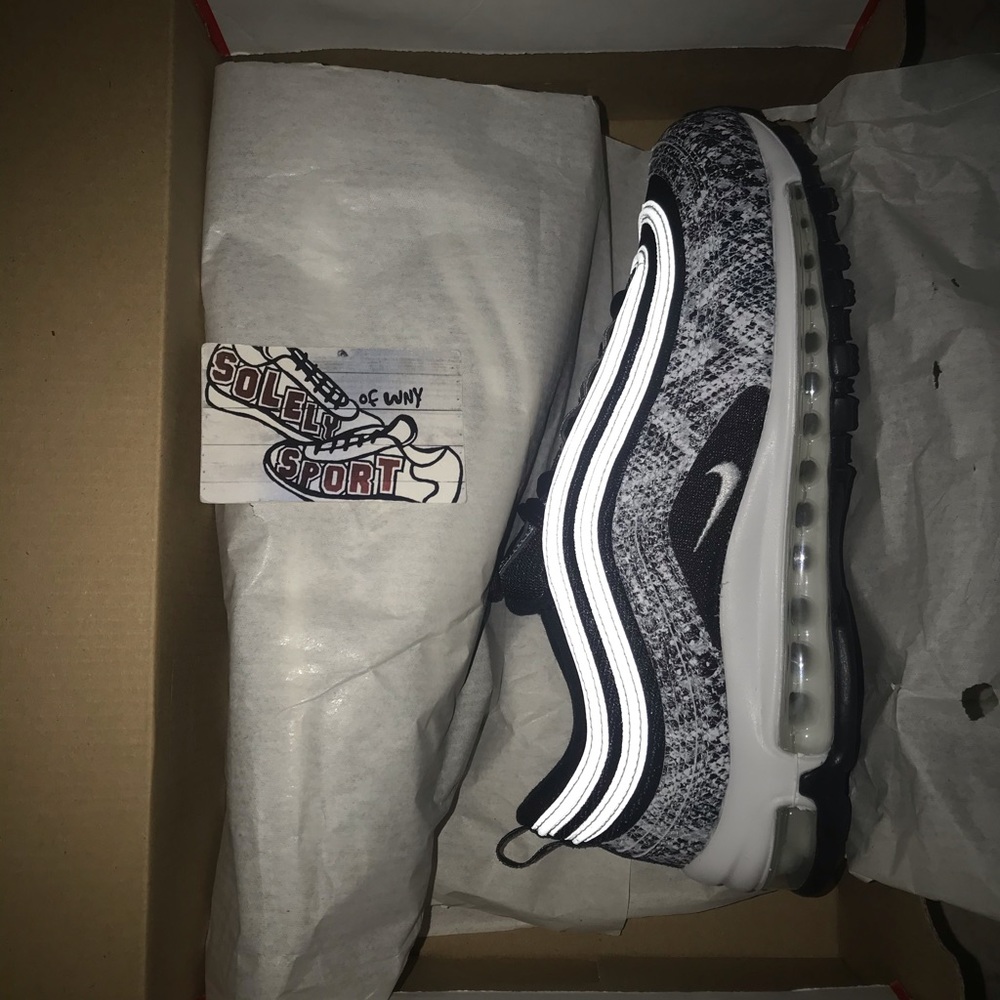 Nike Air Max 97 Cocoa Snake Black White Vapormax - Picture 7 of 7